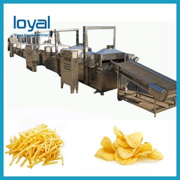 Potato French Fries Production Line Potato Chips Making Machine